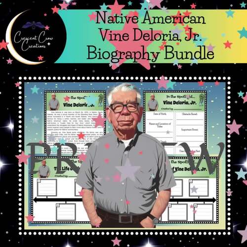 Vine Deloria, Jr. Native American Heritage Month Biography Bundle