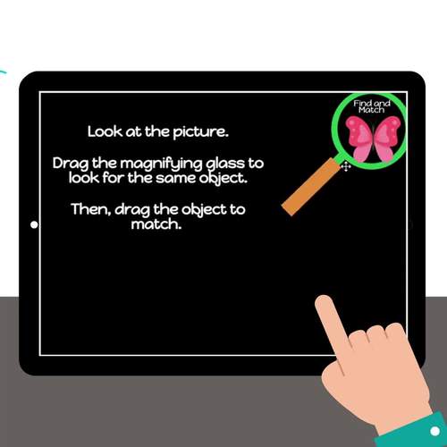 Spring I Spy and Matching BOOM CARDS by Teacher Janelle OT | TpT