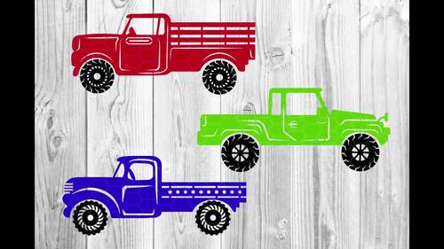 Free Free 230 Farmhouse Vintage Truck Svg SVG PNG EPS DXF File
