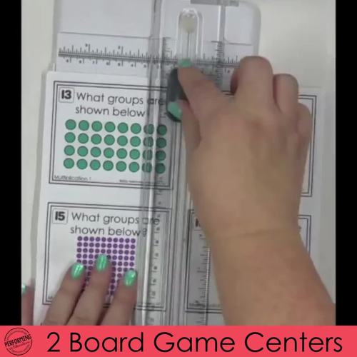 3rd Grade Math Centers | 10 Multiplication Centers | Task Cards & Error ...