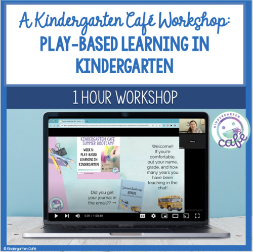 Preview of Play-Based Learning: A Kindergarten Cafe Workshop