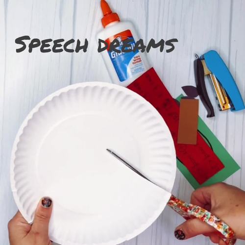 Apple Speech Therapy Craft (articulation language) by Speech Dreams