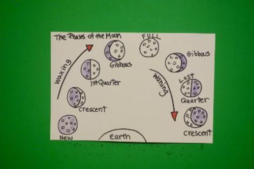 Preview of Let's Draw The Phases of the Moon!