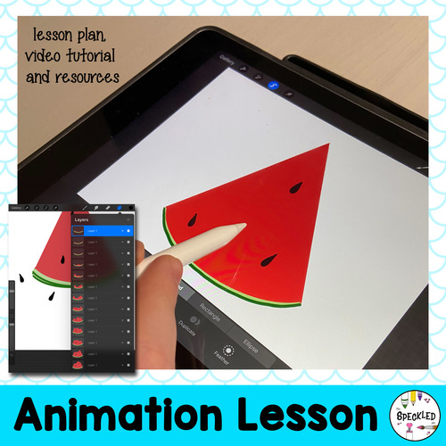 Animation Lesson Plan And Video Creating Animation In Procreate