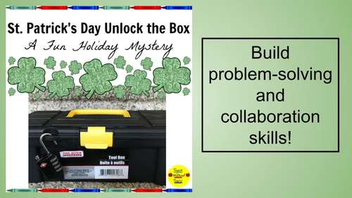 St. Patrick's Day Unlock the Box Mystery by Teach Without Tears | TpT
