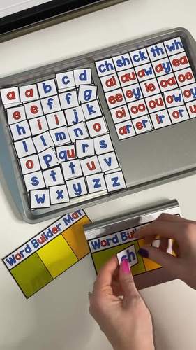 Word Work Magnetic Boards & Tiles Set/6