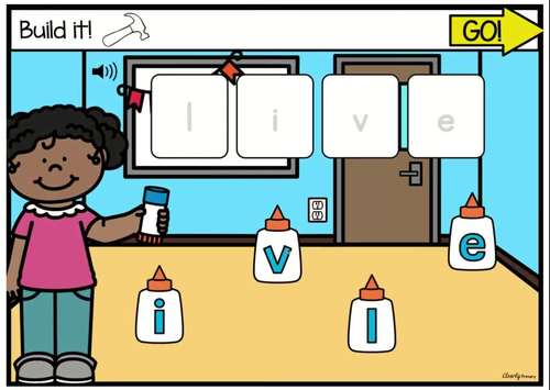 Sight Words Boom Cards™ | First Grade List Set 4 by Clearly Primary