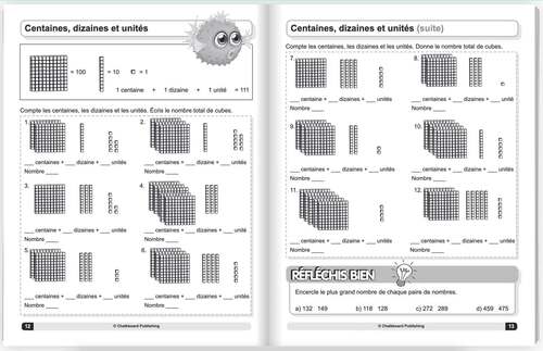 Canadian Math Basics Grade 3 (French Version)