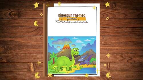 Dinosaur Themed Preschool Activities by Happy Hive Homeschooling