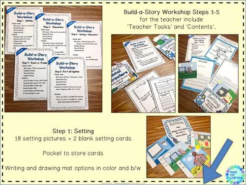 Build a Story with Setting, Characters, Plot | TpT