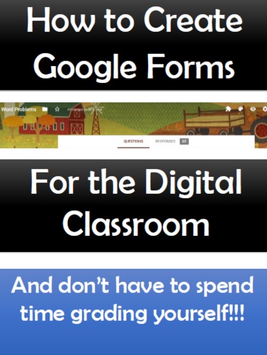 Preview of How to Make Google Form Quiz for Digital Classroom