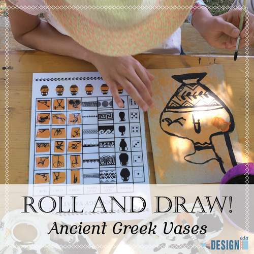 Preview of Roll and Draw! - Ancient Greek Vases