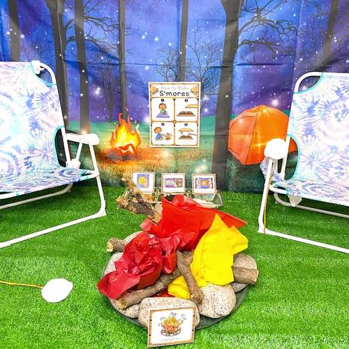 Camping Dramatic Play Center Camping Activities Summer Pretend Play Printables
