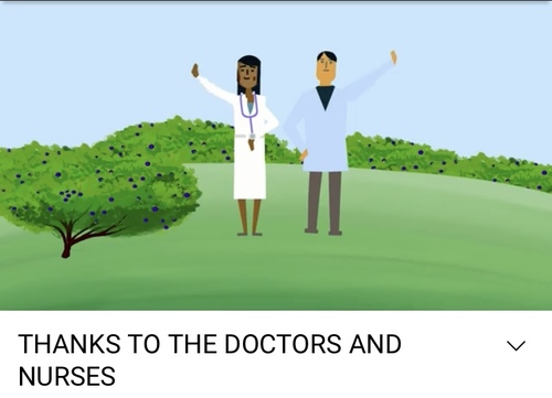 Preview of Thanks To The Doctors And Nurses - Music Video