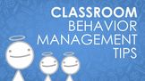 Behavior Management Techniques that Work:  Positive Classr