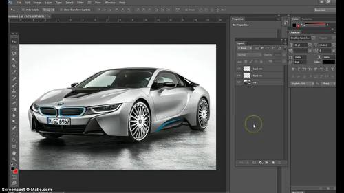 Preview of Photoshop Car Design Unit | Pollygonal Lasso Tool & Color Balance Menu (Part 2)