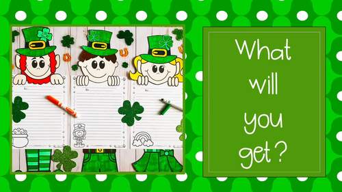 St. Patrick's Day Writing Craftivity | St. Patrick's Day Writing Prompts