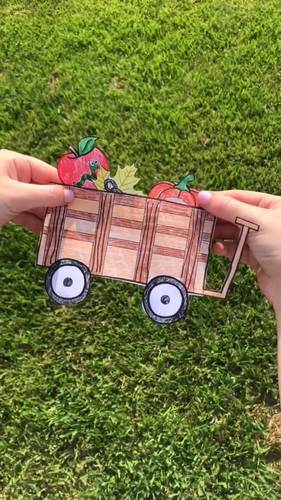 Fall Language Stuffer Craft | Fall Speech Therapy Activity by Speech Tea