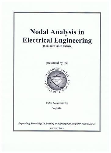Preview of Nodal Analysis in Electrical Engineering