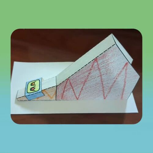 Build a 3D Rollercoaster: 2nd/3rd Grade Measurement &amp; Estimation Math Craft