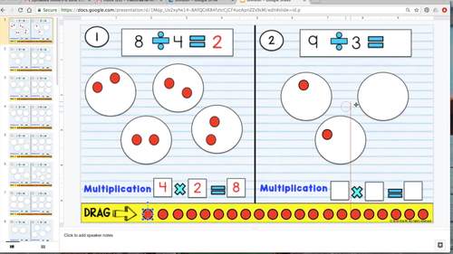 Division for Google Classroom - Division Word Problems by Maestra Ana Maria