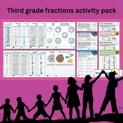 English for Kids|close reading|Learning English|Third grade fractions ...