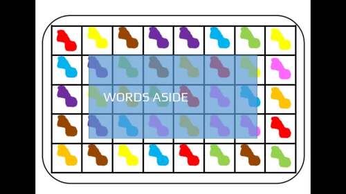 Attention Concentration Worksheets Mats Cards by Words Aside | TPT
