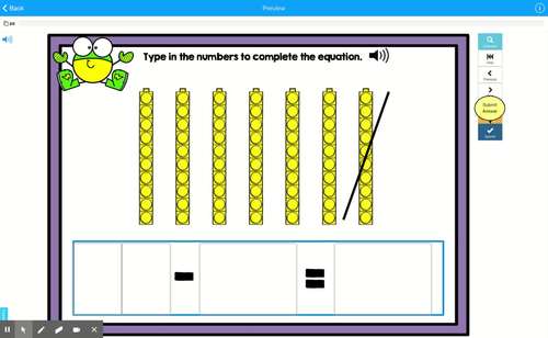 2-Digit Subtraction Boom Cards Subtraction Math Games