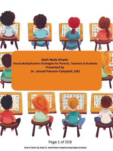 Multiplication Strategies  | Math Made Simple by Dr. Jannell Pearson-Campbell