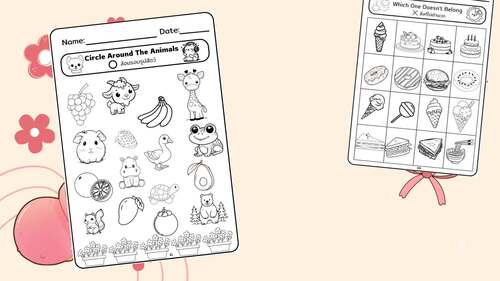 Learning activity for preschool by Natita Malipong | TPT