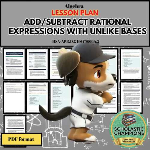 ADD SUBTRACT RATIONAL EXPRESSIONS (Unlike Denominators)- Algebra Lesson ...