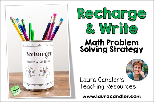Preview of Recharge and Write About Math