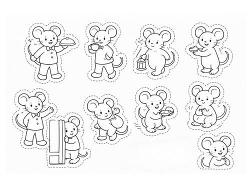 Town Mouse & Country Mouse Fable | Cut-and-Paste Story Retelling ...