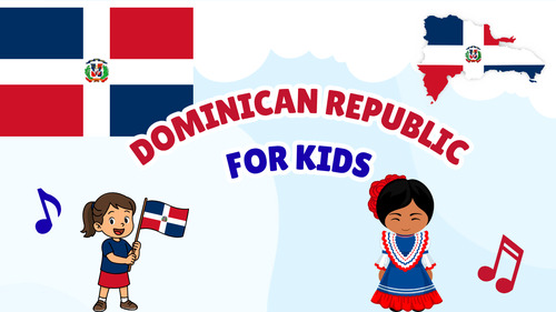 Preview of Dominican Republic for Kids | 1 Minute 28 Sec Educational Video with Real Footag
