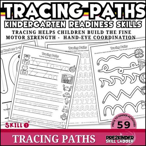 PreK Tracing Printables for Handwriting Skills by RFTSPreschool