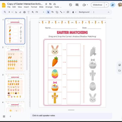 Easter Interactive Activities | Google Slides | Digital Learning Fun ...