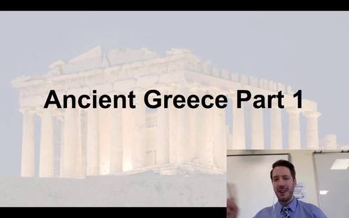 Preview of Ancient Greece Part 1 (Middle School Social Studies)
