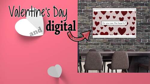 Valentine's Day Emergent Reader Sight Word Books with Predictable Text
