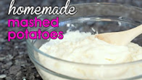 Preview of Homemade Mashed Potatoes Cooking How-To Video