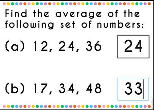 Finding The Average Of Numbers by Master Xuan TPT