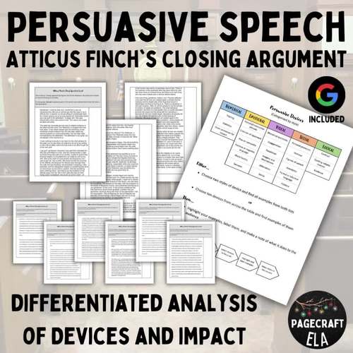rhetorical analysis of atticus finch's speech to the jury