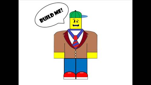 Build A Roblox Character Drag Drop For Virtual Or In Person Learning - roblox person