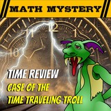 Time Math Review Math Mystery VIDEO HOOK - Case of The Tim