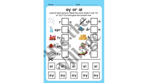 Digraphs! CKLA Tricky Word Worksheets, Phonics Diagraph Kindergarten ...