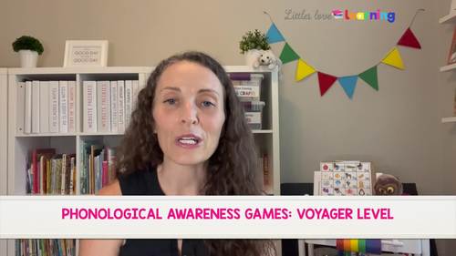 Phonological Awareness & Phonemic Awareness Games | Space Theme | TPT