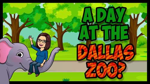 DALLAS ZOO Game SCAVENGER HUNT by Pompoka | TPT