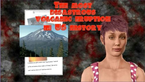 Preview of Volcano topic image comprehension: The Time Traveller Book 2 C4