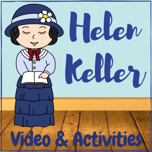 Preview of Helen Keller MINI Video + Activities Kit!