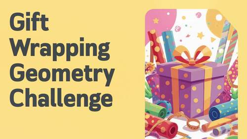 Gift Wrapping Geometry Challenge | Surface Area, Efficiency & Mystery ...