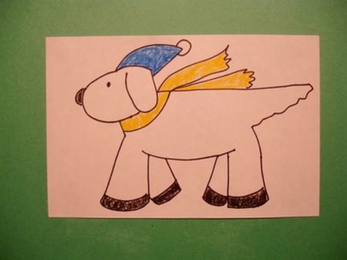 Let S Draw A Winter Dog By Patty Fernandez Artist Tpt